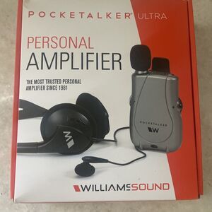 Williams Sound PockeTalker Ultra PKT D1 EH Personal Amplifier